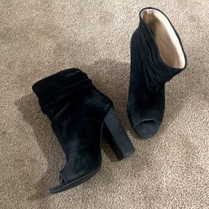Kristin Cavallari Black Booties
